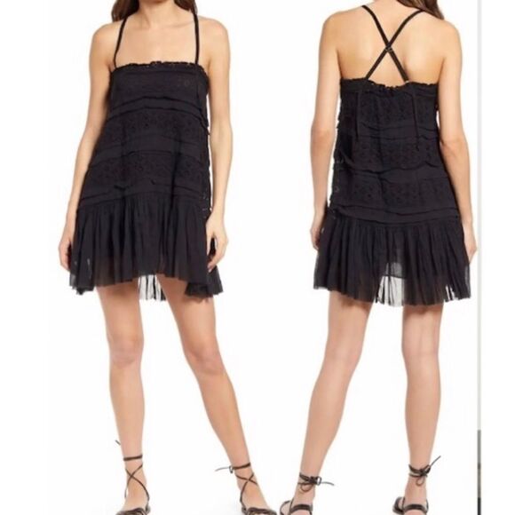 NWT Free People Shailee mini dress size XS and Size M - Picture 1 of 10